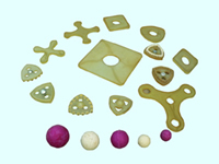 清理塊、推料塊、橡皮球